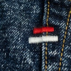 Tanuki NAWHT Natural Acid Wash High Tapered Jeans