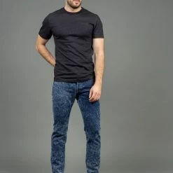 Tanuki NAWHT Natural Acid Wash High Tapered Jeans