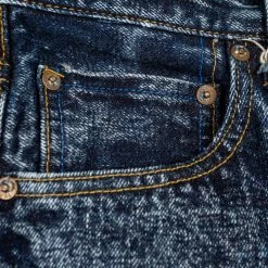 Tanuki NAWHT Natural Acid Wash High Tapered Jeans