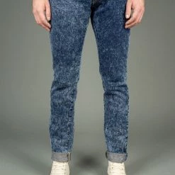 Tanuki NAWHT Natural Acid Wash High Tapered Jeans