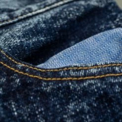 Tanuki NAWHT Natural Acid Wash High Tapered Jeans