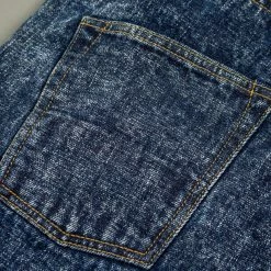 Tanuki NAWHT Natural Acid Wash High Tapered Jeans