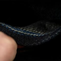 Tanuki NSMT Natural Black Sumi Overdye Tapered Jeans