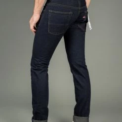 Tanuki NSMT Natural Black Sumi Overdye Tapered Jeans