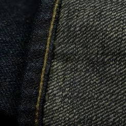 Tanuki NSMT Natural Black Sumi Overdye Tapered Jeans