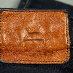 Tanuki NSMT Natural Black Sumi Overdye Tapered Jeans