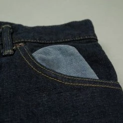 Tanuki NSMT Natural Black Sumi Overdye Tapered Jeans