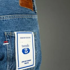 Tanuki YUSTHT Yurai Stonewash High Tapered Jeans