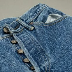 Tanuki YUSTHT Yurai Stonewash High Tapered Jeans