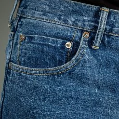 Tanuki YUSTHT Yurai Stonewash High Tapered Jeans