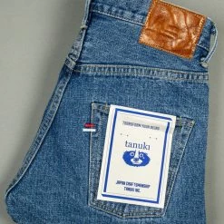 Tanuki YUSTHT Yurai Stonewash High Tapered Jeans