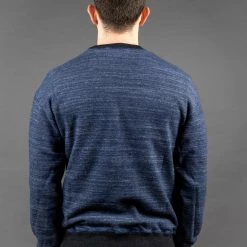 Tanuki "Kuon" Indigo Crewneck Sweatshirt