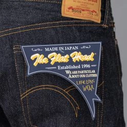 The Flat Head 3009 14.5oz Straight Tapered Jeans NEW ARRIVALS