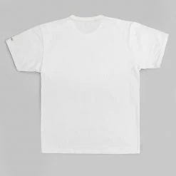 The Flat Head Loopwheeled Heavyweight Plain T-Shirt White