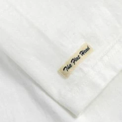 The Flat Head Loopwheeled Heavyweight Plain T-Shirt White