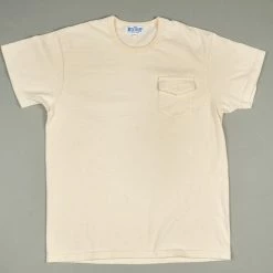 The Rite Stuff Heavyweight 9 Oz. Loopwheel Pocket T-shirt (Ecru)