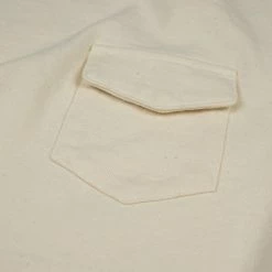 The Rite Stuff Heavyweight 9 Oz. Loopwheel Pocket T-shirt (Ecru)