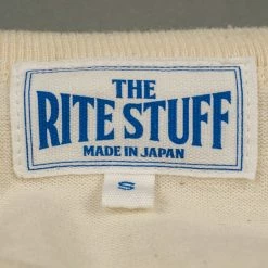 The Rite Stuff Heavyweight 9 Oz. Loopwheel Pocket T-shirt (Ecru)