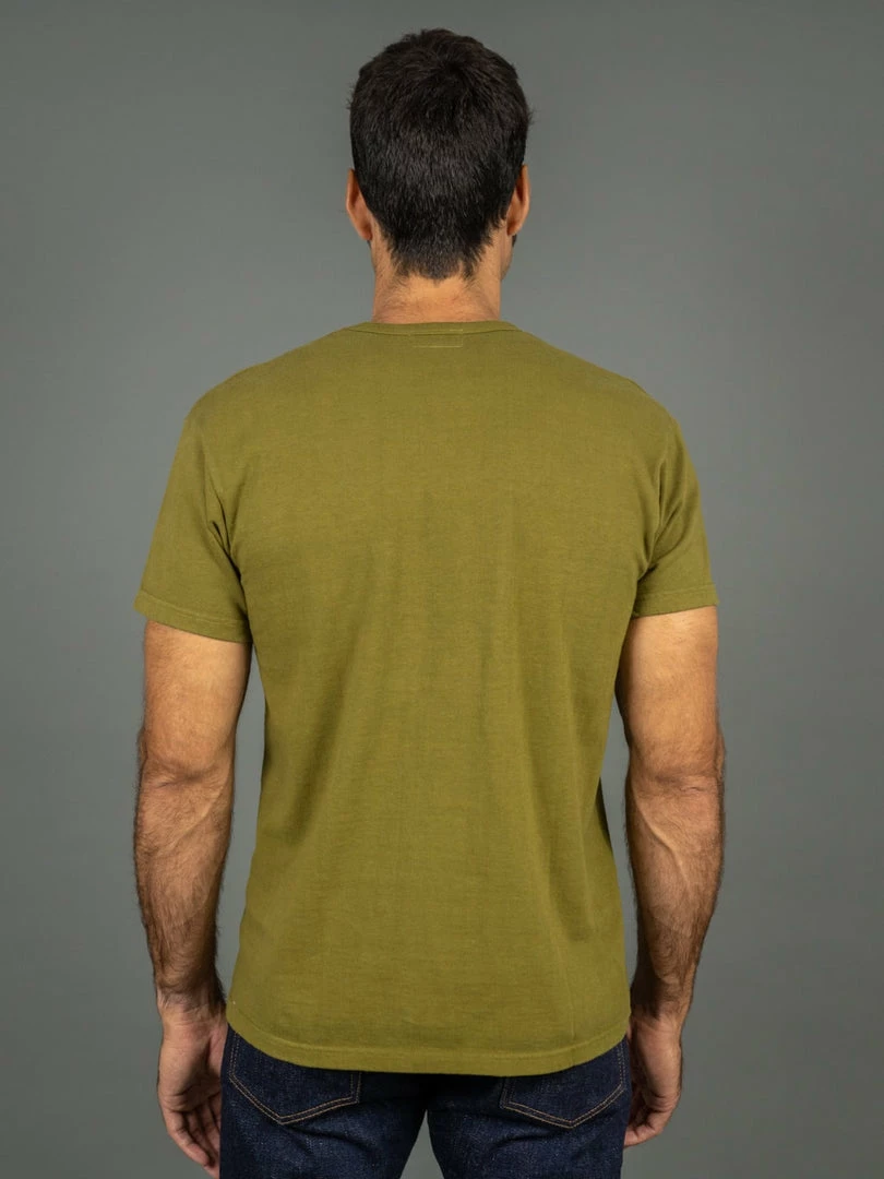 The Rite Stuff Heavyweight 9 Oz. Loopwheel Pocket T-shirt (Olive) 4 The Rite Stuff Heavyweight 9 Oz. Loopwheel Pocket T-shirt (Olive)