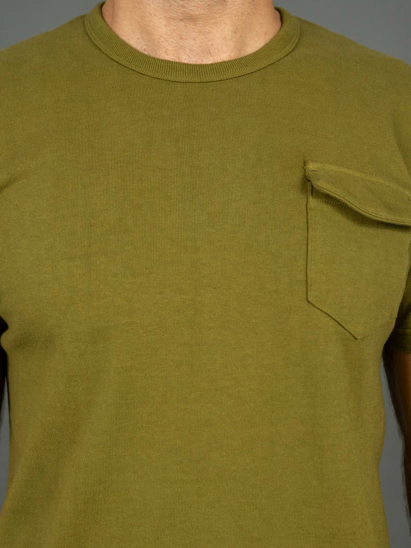 The Rite Stuff Heavyweight 9 Oz. Loopwheel Pocket T-shirt (Olive) 6 The Rite Stuff Heavyweight 9 Oz. Loopwheel Pocket T-shirt (Olive)