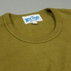 The Rite Stuff Heavyweight 9 Oz. Loopwheel Pocket T-shirt (Olive) 32 The Rite Stuff Heavyweight 9 Oz. Loopwheel Pocket T-shirt (Olive)