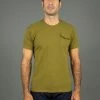 The Rite Stuff Heavyweight 9 Oz. Loopwheel Pocket T-shirt (Olive)