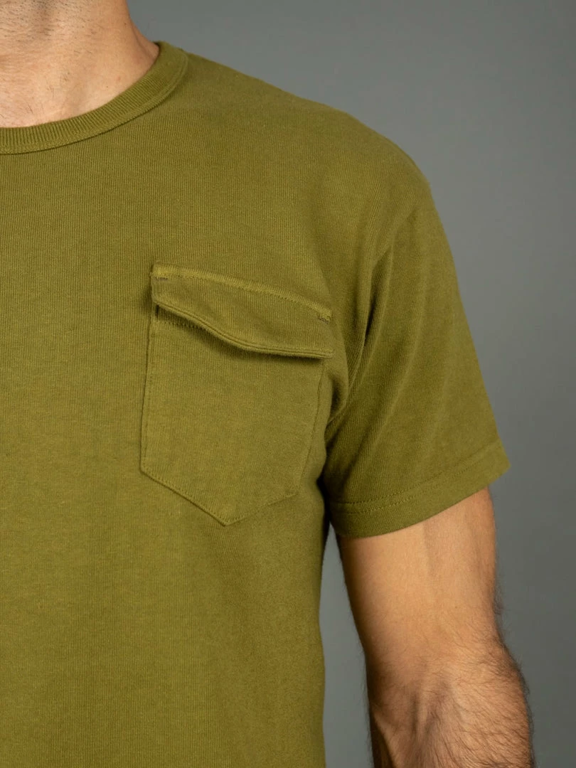 The Rite Stuff Heavyweight 9 Oz. Loopwheel Pocket T-shirt (Olive) 7 The Rite Stuff Heavyweight 9 Oz. Loopwheel Pocket T-shirt (Olive)