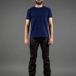 The Strike Gold 2105 Brown Weft Slim Straight Jeans