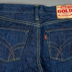The Strike Gold 8104 "Shower Slub" Straight Tapered Jeans 45 The Strike Gold 8104
