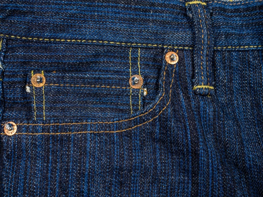 The Strike Gold 8104 "Shower Slub" Straight Tapered Jeans 25 The Strike Gold 8104 "Shower Slub" Straight Tapered Jeans