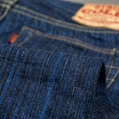 The Strike Gold 8104 "Shower Slub" Straight Tapered Jeans 52 The Strike Gold 8104