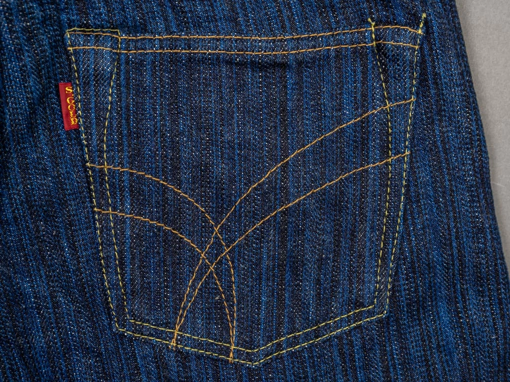 The Strike Gold 8104 "Shower Slub" Straight Tapered Jeans 22 The Strike Gold 8104 "Shower Slub" Straight Tapered Jeans