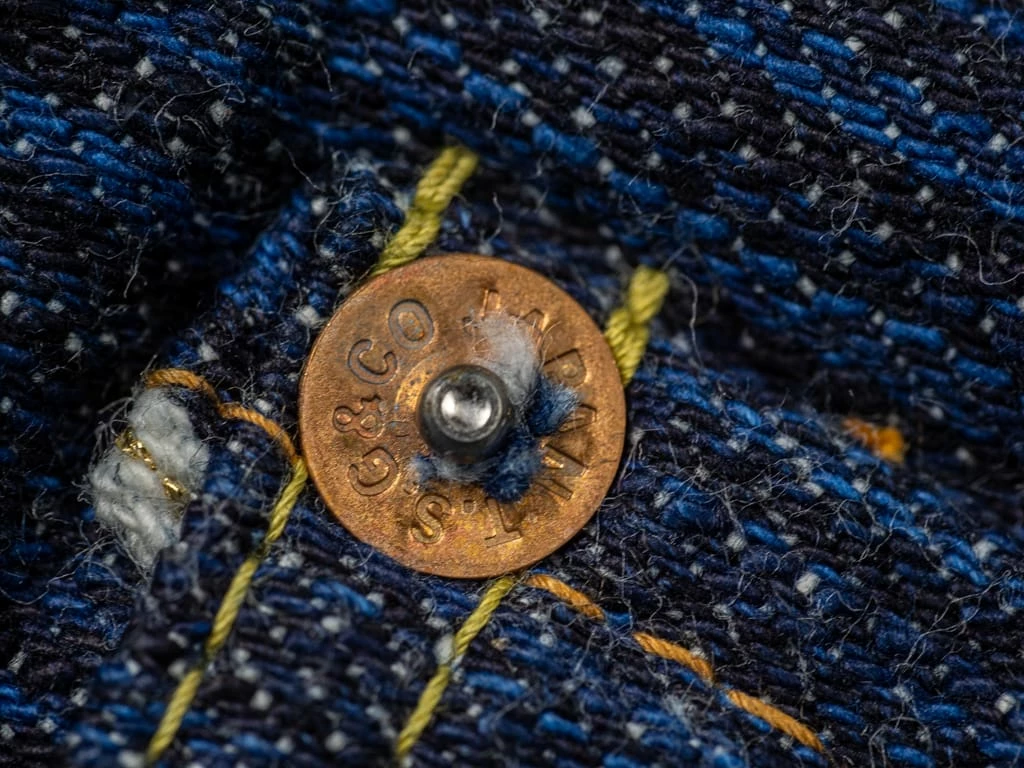 The Strike Gold 8104 "Shower Slub" Straight Tapered Jeans 18 The Strike Gold 8104 "Shower Slub" Straight Tapered Jeans