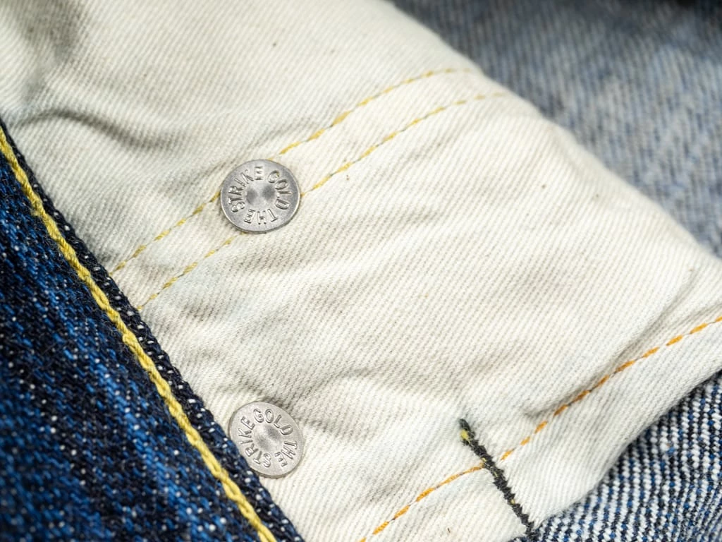 The Strike Gold 8104 "Shower Slub" Straight Tapered Jeans 26 The Strike Gold 8104 "Shower Slub" Straight Tapered Jeans