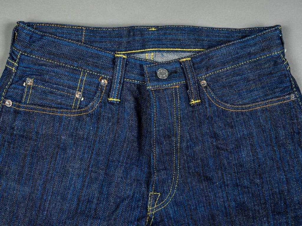 The Strike Gold 8104 "Shower Slub" Straight Tapered Jeans 13 The Strike Gold 8104 "Shower Slub" Straight Tapered Jeans