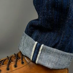 The Strike Gold 8104 "Shower Slub" Straight Tapered Jeans 39 The Strike Gold 8104