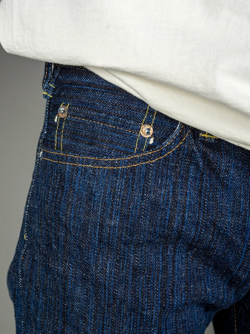 The Strike Gold 8104 "Shower Slub" Straight Tapered Jeans 11 The Strike Gold 8104 "Shower Slub" Straight Tapered Jeans