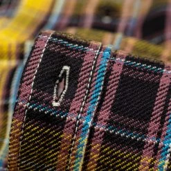 The Strike Gold Check Work Flannel Shirt Yellow 60 The Strike Gold Check Work Flannel Shirt Yellow