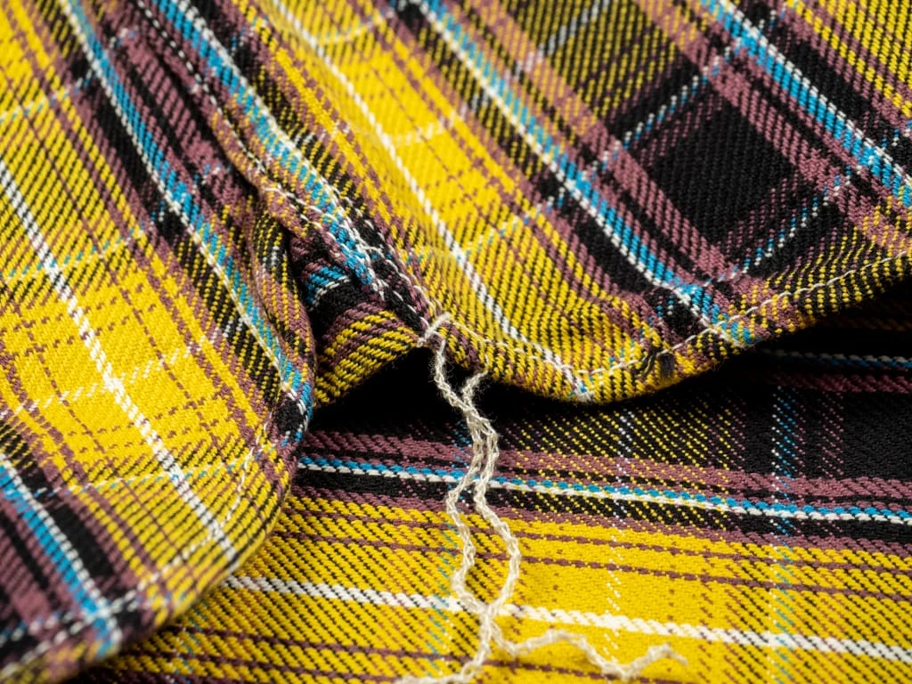 The Strike Gold Check Work Flannel Shirt Yellow 21 The Strike Gold Check Work Flannel Shirt Yellow