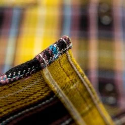 The Strike Gold Check Work Flannel Shirt Yellow 52 The Strike Gold Check Work Flannel Shirt Yellow