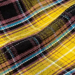 The Strike Gold Check Work Flannel Shirt Yellow 53 The Strike Gold Check Work Flannel Shirt Yellow