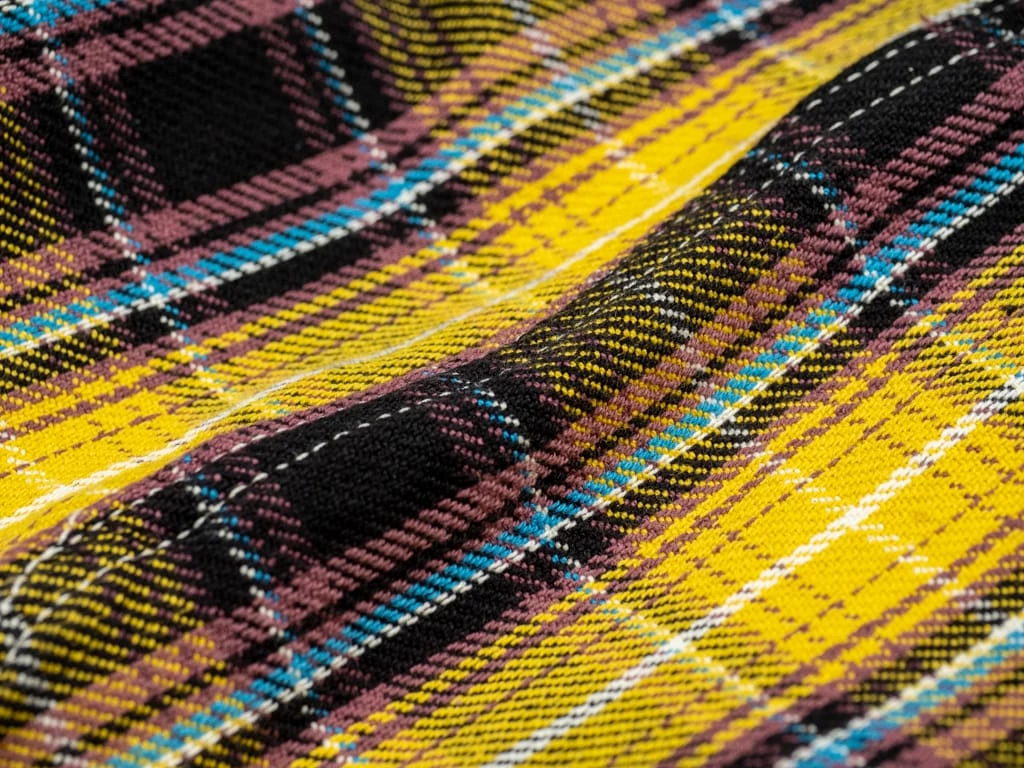 The Strike Gold Check Work Flannel Shirt Yellow 23 The Strike Gold Check Work Flannel Shirt Yellow