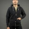 The Strike Gold Loopwheeled Zip Hoodie (Black) 1 The Strike Gold Loopwheeled Zip Hoodie (Black)