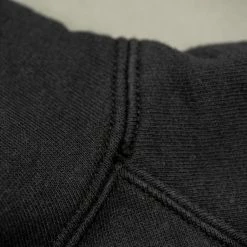 The Strike Gold Loopwheeled Zip Hoodie (Black)