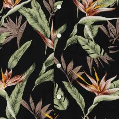 NEW ARRIVALS Trophy Clothing Duke Hawaiian Shirt Black 34 NEW ARRIVALS Trophy Clothing Duke Hawaiian Shirt Black