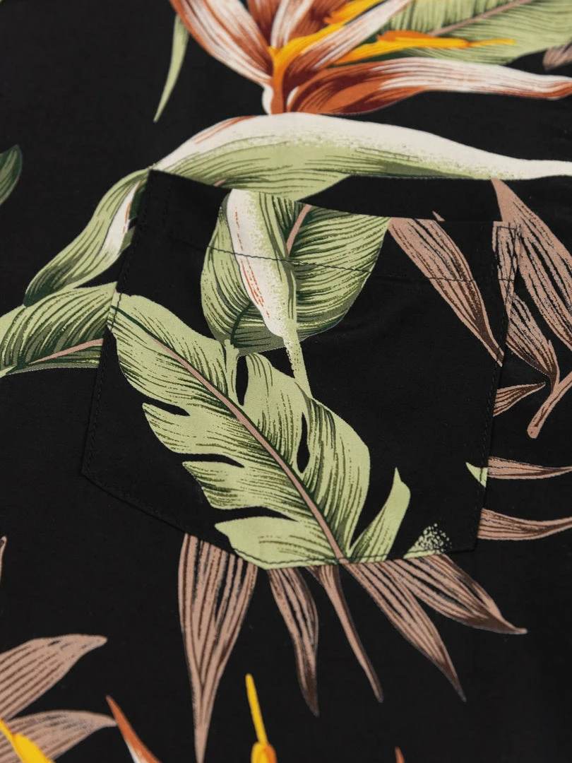 NEW ARRIVALS Trophy Clothing Duke Hawaiian Shirt Black 16 NEW ARRIVALS Trophy Clothing Duke Hawaiian Shirt Black