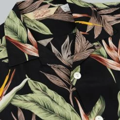 NEW ARRIVALS Trophy Clothing Duke Hawaiian Shirt Black 32 NEW ARRIVALS Trophy Clothing Duke Hawaiian Shirt Black