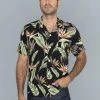 NEW ARRIVALS Trophy Clothing Duke Hawaiian Shirt Black