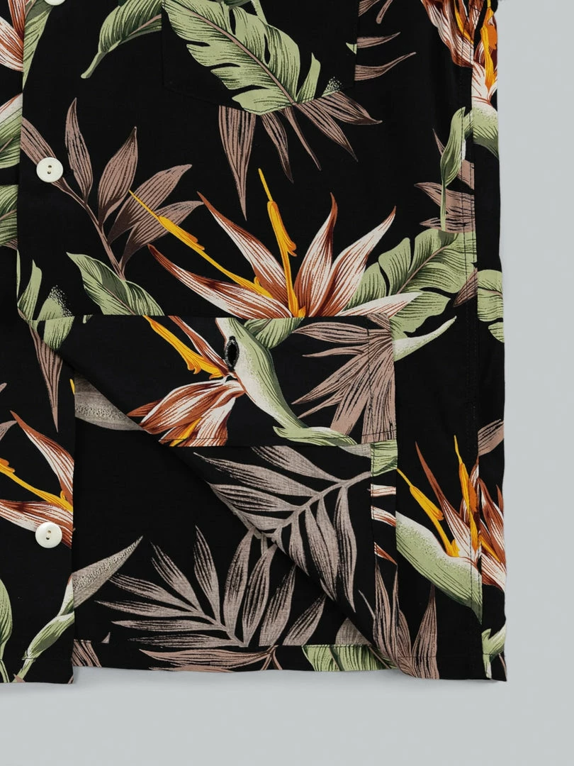 NEW ARRIVALS Trophy Clothing Duke Hawaiian Shirt Black 14 NEW ARRIVALS Trophy Clothing Duke Hawaiian Shirt Black