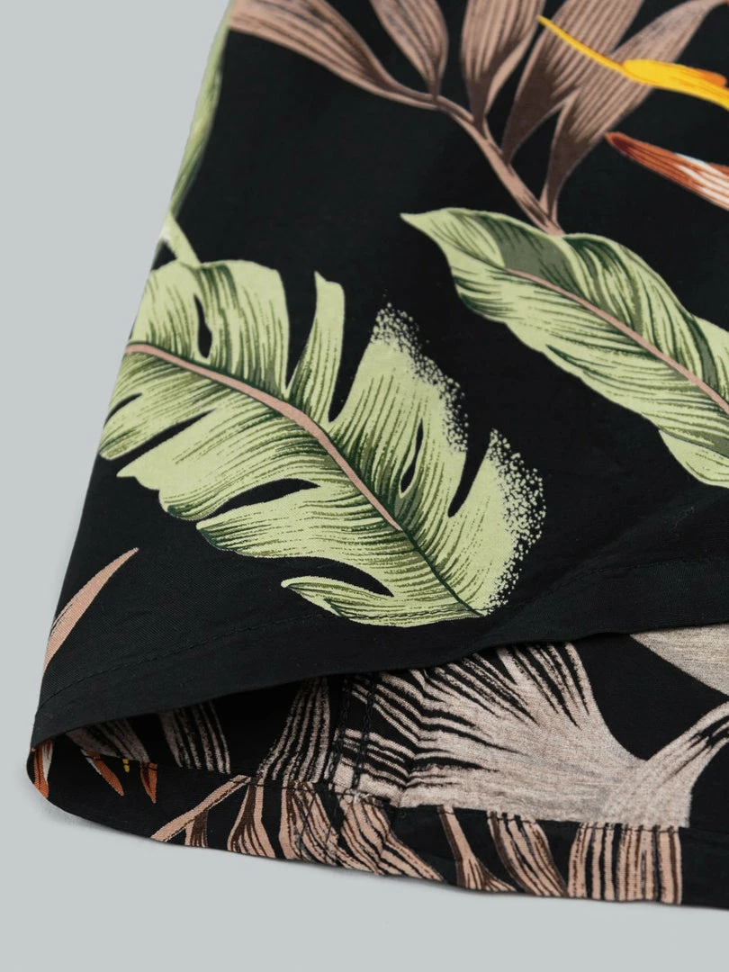 NEW ARRIVALS Trophy Clothing Duke Hawaiian Shirt Black 23 NEW ARRIVALS Trophy Clothing Duke Hawaiian Shirt Black